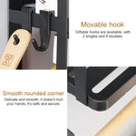 Support de rangement magnétique double couche pour réfrigérateur de cuisine, Double couche