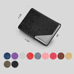 Porte-cartes de visite portefeuille texture os d'oracle porte-cartes de crédit porte-carte d'identité, couleur aléatoire, texture os d'oracle