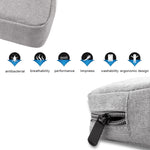 Sac de Rangement de Voyage Numérique Multifonction Simple pour Téléphones, Power Bank, Clé USB, Écouteurs, Câble de Données, etc., Petite Taille : 16*11*5cm, Taille : 16*11*5cm Noir, Taille : 16*11*5cm Rose, Taille : 16*11*5cm Gris, DY01 16x11x5cm