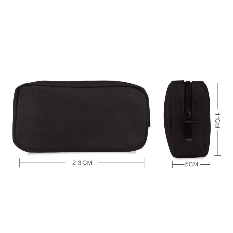 Sac de Rangement de Voyage Numérique Multifonction Simple pour Téléphones, Power Bank, Clé USB, Écouteurs, Câble de Données, etc., Petite Taille : 16*11*5cm, Taille : 16*11*5cm Noir, Taille : 16*11*5cm Rose, Taille : 16*11*5cm Gris, DY01 16x11x5cm
