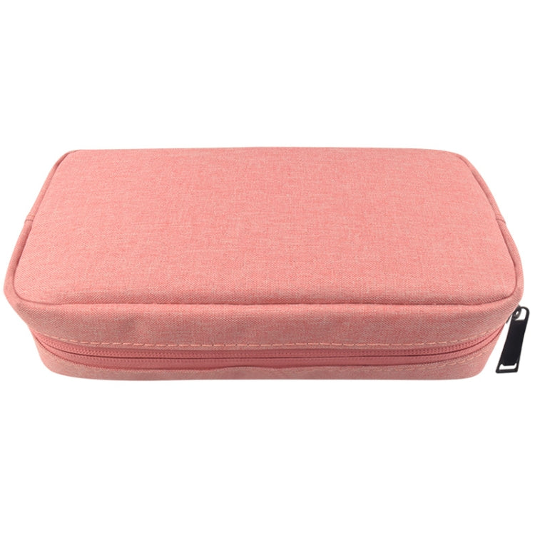 Sac de Rangement de Voyage Numérique Multifonction Simple pour Téléphones, Power Bank, Clé USB, Écouteurs, Câble de Données, etc., Petite Taille : 16*11*5cm, Taille : 16*11*5cm Noir, Taille : 16*11*5cm Rose, Taille : 16*11*5cm Gris, DY01 16x11x5cm