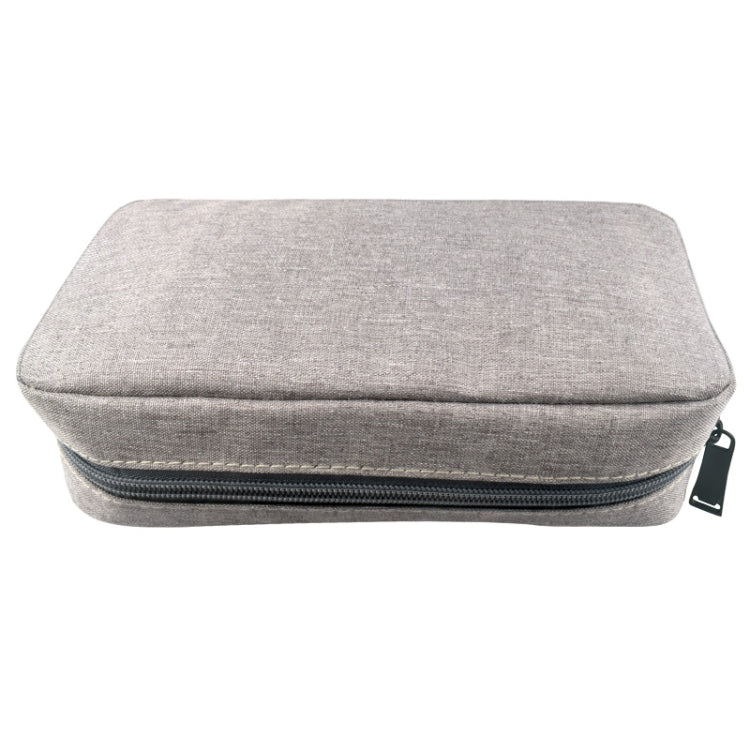 Sac de Rangement de Voyage Numérique Multifonction Simple pour Téléphones, Power Bank, Clé USB, Écouteurs, Câble de Données, etc., Petite Taille : 16*11*5cm, Taille : 16*11*5cm Noir, Taille : 16*11*5cm Rose, Taille : 16*11*5cm Gris, DY01 16x11x5cm