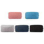 Sac de Rangement de Voyage Numérique Multifonction Simple pour Téléphones, Power Bank, Clé USB, Écouteurs, Câble de Données, etc., Petite Taille : 16*11*5cm, Taille : 16*11*5cm Noir, Taille : 16*11*5cm Rose, Taille : 16*11*5cm Gris, DY01 16x11x5cm