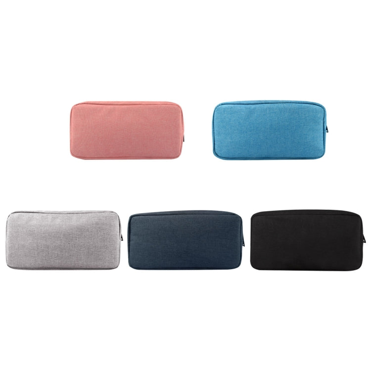 Sac de Rangement de Voyage Numérique Multifonction Simple pour Téléphones, Power Bank, Clé USB, Écouteurs, Câble de Données, etc., Petite Taille : 16*11*5cm, Taille : 16*11*5cm Noir, Taille : 16*11*5cm Rose, Taille : 16*11*5cm Gris, DY01 16x11x5cm