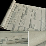 Papier peint autocollant décoratif créatif en pierre Qingyun 3D, décoration murale étanche pour chambre et salon, rouleau de papier peint, taille : 45 x 1000 cm, pierre Qingyun