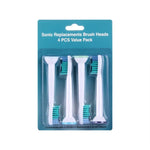 4 têtes de brosse de rechange pour brosse à dents électrique Philips