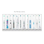 4 têtes de brosse de rechange pour brosse à dents électrique Philips