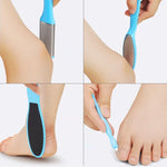 8 en 1 Kit de Pédicure Râpe à Pieds Élimine Callosités Peau Morte Coupe-cuticules Outil de Soin des Pieds, 8 en 1