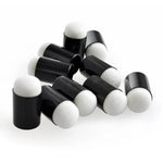 10 PCS éponges à peindre au doigt mousse colorante pour bouts des doigts, éponges à peindre au doigt