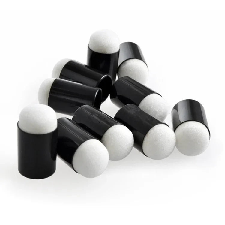 10 PCS éponges à peindre au doigt mousse colorante pour bouts des doigts, éponges à peindre au doigt