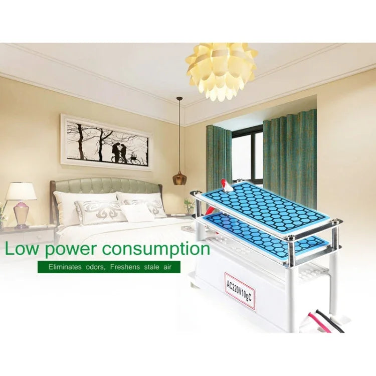 Générateur d'ozone intégré à plaque céramique haute température 220 V 10 g purificateur d'air, CA 220 V 10 G