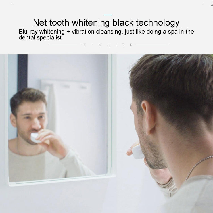Instrument de beauté électrique automatique en silicone Vwhite 3 modes de nettoyage