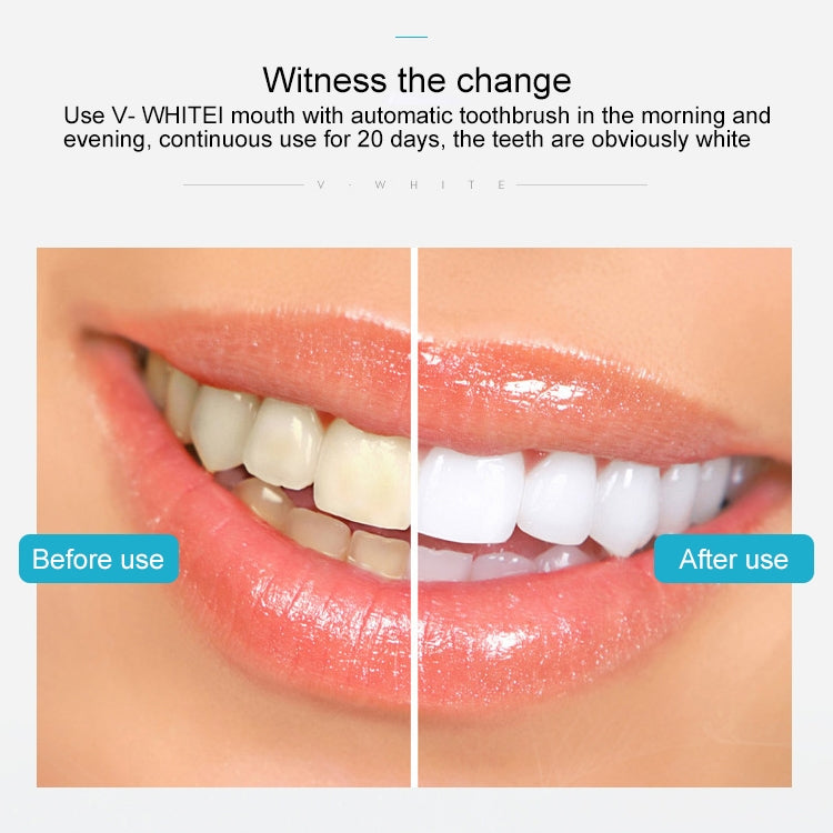 Instrument de beauté électrique automatique en silicone Vwhite 3 modes de nettoyage