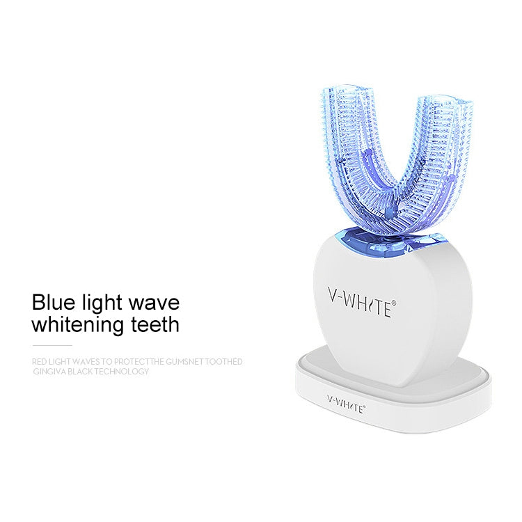Instrument de beauté électrique automatique en silicone Vwhite 3 modes de nettoyage