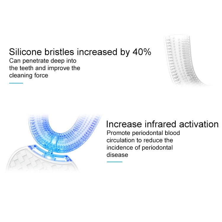Instrument de beauté électrique automatique en silicone Vwhite 3 modes de nettoyage