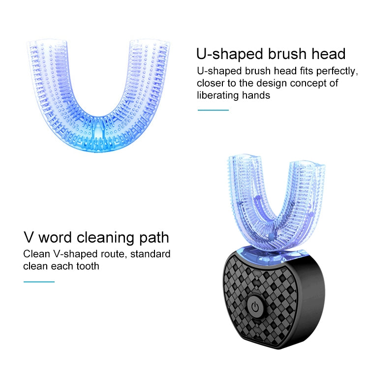 Instrument de beauté électrique automatique en silicone Vwhite 3 modes de nettoyage