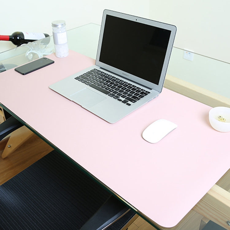 Multifunction Business PU Leather Mouse Pad Keyboard Pad Table Mat Computer Desk Mat, Size: 80 x 40cm, Size: 80 x 40cm(Black), Size: 80 x 40cm(Pink), Size: 80 x 40cm(Green), Size: 80 x 40cm(Sapphire Blue), Size: 80 x 40cm(Baby Blue)                    ...