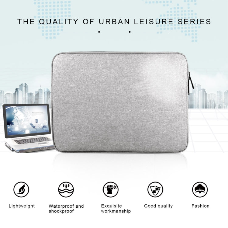 Sacoche intérieure universelle portable en tissu Oxford doux pour ordinateur portable et tablette, 13 pouces noir, 13 pouces rose, 13 pouces gris, 13 pouces bleu, 13 pouces bleu marine