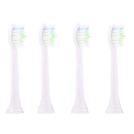 4 brossettes de rechange HX6064 pour brosse à dents électrique Philips Sonicare, HX6064