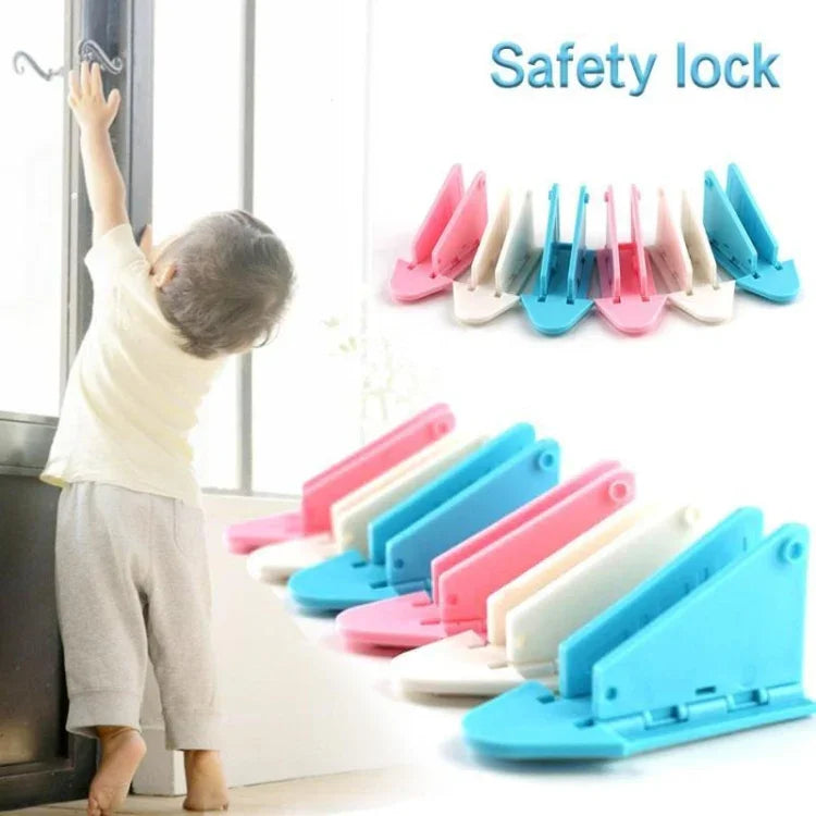 Serrure de sécurité pour fenêtre Serrure coulissante pour porte-fenêtre Butée de porte et fenêtre pour enfants