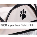 Tente pour chien pliable octogonale en tissu Oxford imperméable, clôture extérieure pour animaux de compagnie, M, Taille : 91 x 91 x 58cm, Taille : M (Jaune), Taille : M (Rouge), Taille : M (Magenta), Taille : M (Bleu), Taille : M (Café)