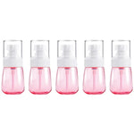 5 flacons de voyage en plastique étanches, accessoires de voyage portables, petits contenants, 30 ml