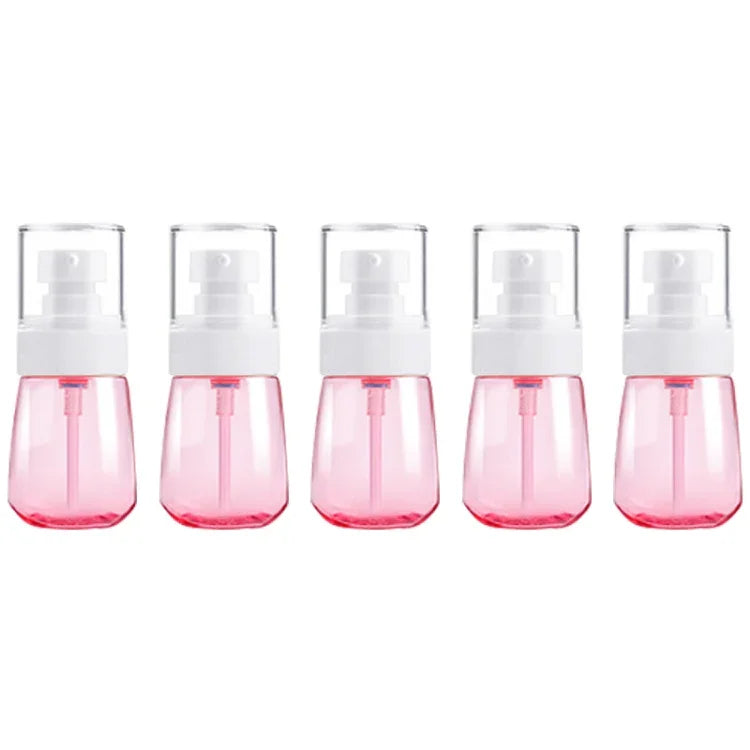 5 flacons de voyage en plastique étanches, accessoires de voyage portables, petits contenants, 30 ml
