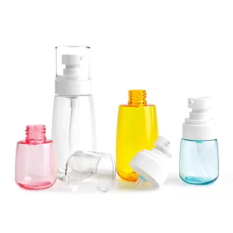 5 flacons de voyage en plastique étanches, accessoires de voyage portables, petits contenants, 30 ml