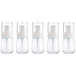 5 flacons de voyage en plastique étanches, accessoires de voyage portables, petits contenants, 30 ml