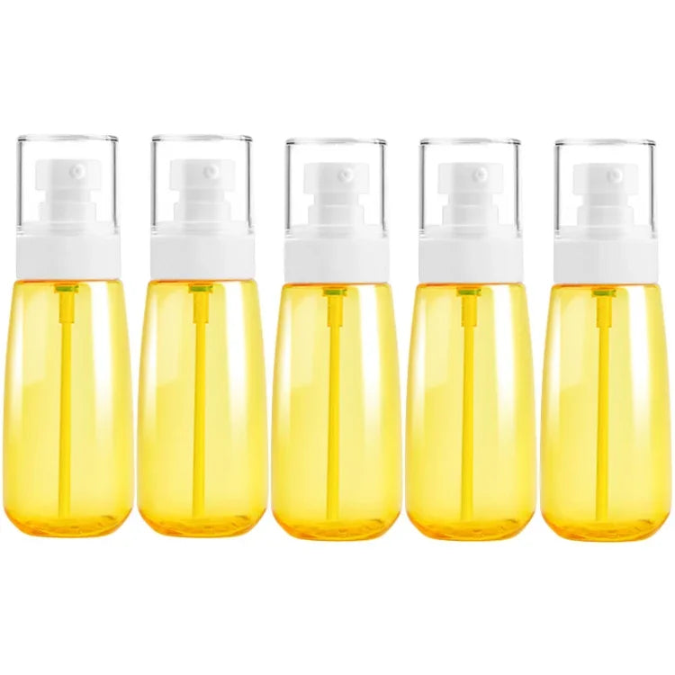 Lot de 5 flacons de voyage en plastique anti-fuite, accessoires de voyage portables, petits contenants, 100 ml