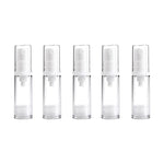 Flacon pulvérisateur de parfum portable sans air avec pompe, 5 pièces, 5 ml