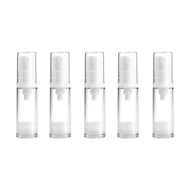 Flacon pulvérisateur de parfum portable sans air avec pompe, 5 pièces, 5 ml