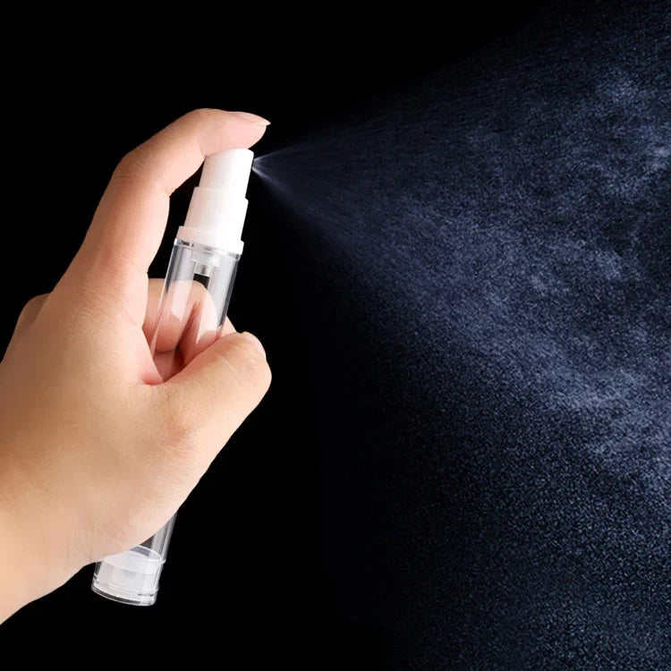 5 flacons pulvérisateurs portables sans air à pompe, pour parfum, contenance 10 ml