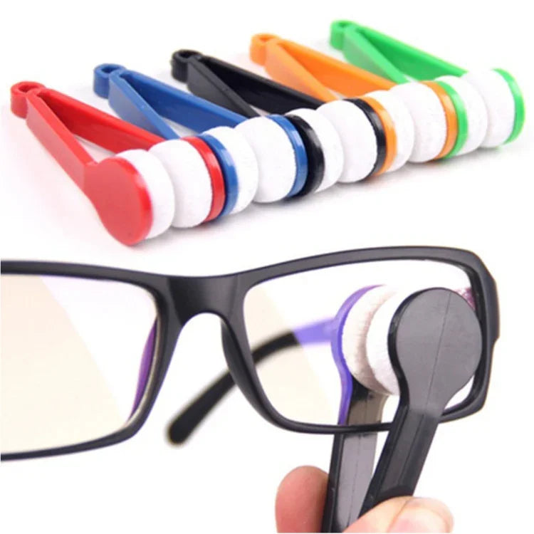 10 Pièces Lingettes Multifonctions Portables pour Lunettes Chiffon Microfibre Nettoyage Lunettes, Couleur Livrée au Hasard, Lingettes pour Lunettes