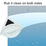 Brosses nettoyantes double face utiles pour essuie-glace en verre, Plage d'application : verre de 3-8mm, Nettoyeur de verre 3-8mm