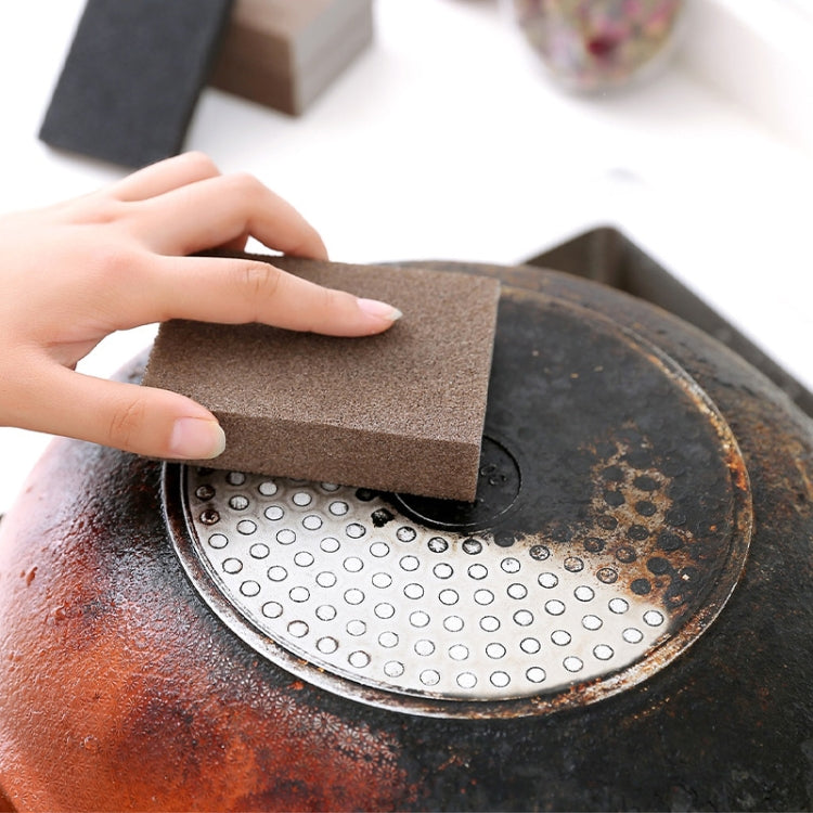 Éponge de nettoyage en émeri pour la cuisine, outil d'élimination des taches de rouille et de la saleté, 10x7x2,5cm