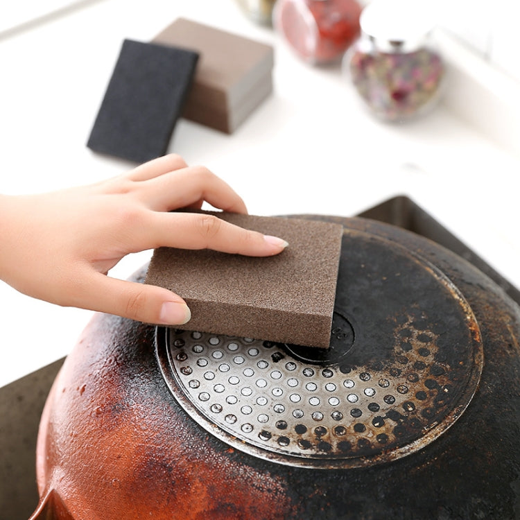 Éponge de nettoyage en émeri pour la cuisine, outil d'élimination des taches de rouille et de la saleté, 10x7x2,5cm