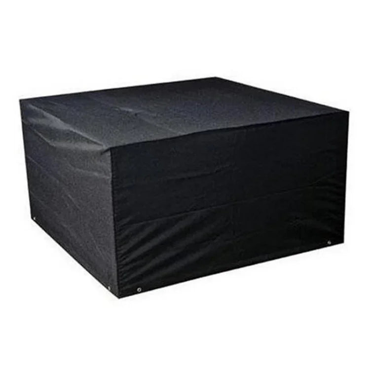 Housse de protection anti-UV, imperméable et anti-poussière en tissu Oxford 210D pour table pliante et chaises, Housse de protection pour mobilier d'extérieur, Taille : 213*132*74cm (Noir), Taille : 213*132*74cm