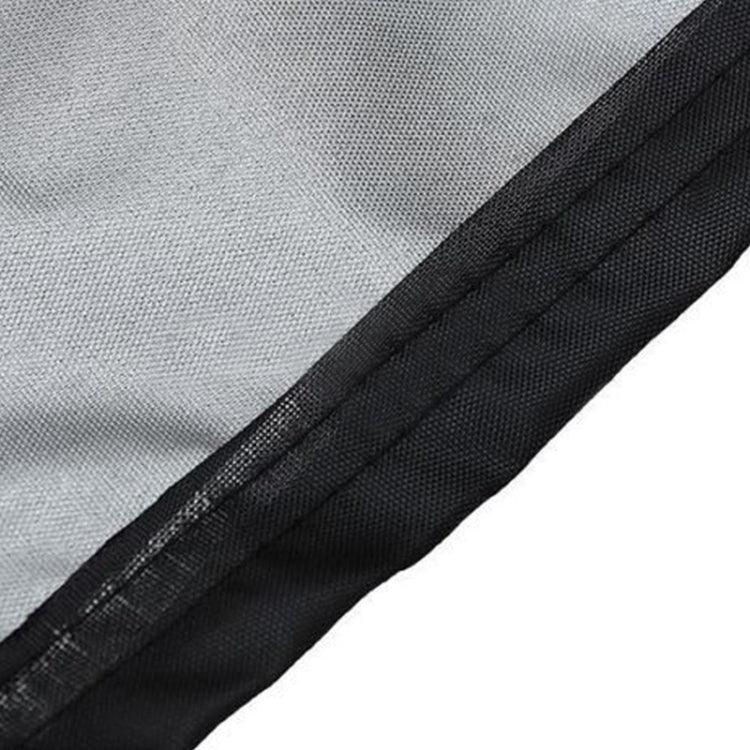 Housse de protection anti-UV, imperméable et anti-poussière en tissu Oxford 210D pour table et chaises pliantes, housse de protection pour ensemble de meubles d'extérieur, taille : 242*162*100cm (noir), taille : 242*162*100cm