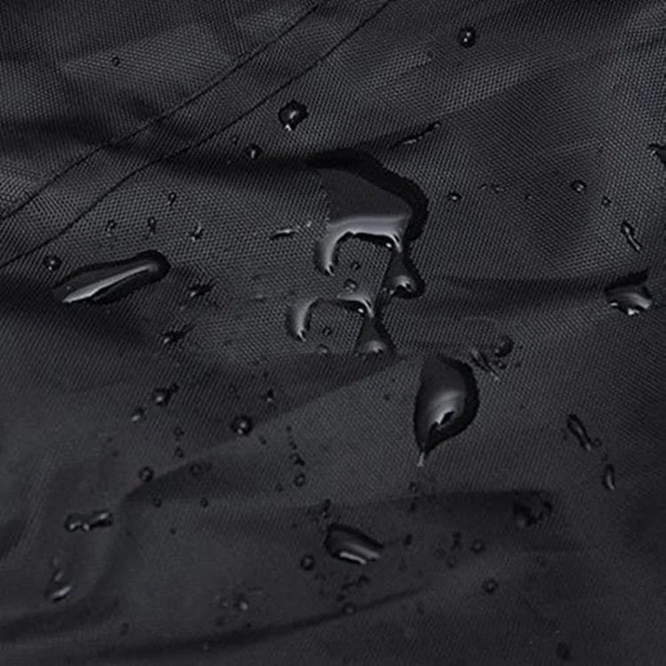 Housse de protection anti-UV, imperméable et anti-poussière en tissu Oxford 210D pour table et chaises pliantes, housse de protection pour ensemble de meubles d'extérieur, taille : 242*162*100cm (noir), taille : 242*162*100cm