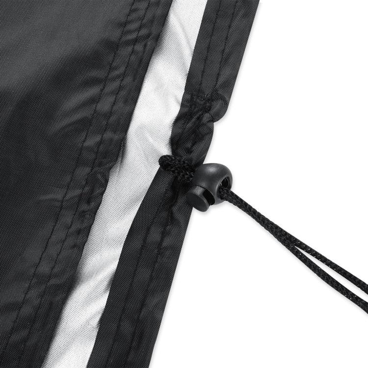 Housse de protection anti-UV, étanche et anti-poussière en tissu Oxford 210D pour table pliante et chaises, housse de protection pour mobilier d'extérieur, taille : 250*250*90cm (Noir), taille : 250*250*90cm