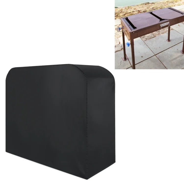 Housse de protection pliante pour barbecue en tissu Oxford 210D, anti-UV, imperméable et anti-poussière, pour barbecue à gaz, charbon de bois ou électrique, taille : 170*61*117cm (noir), taille : 170*61*117cm