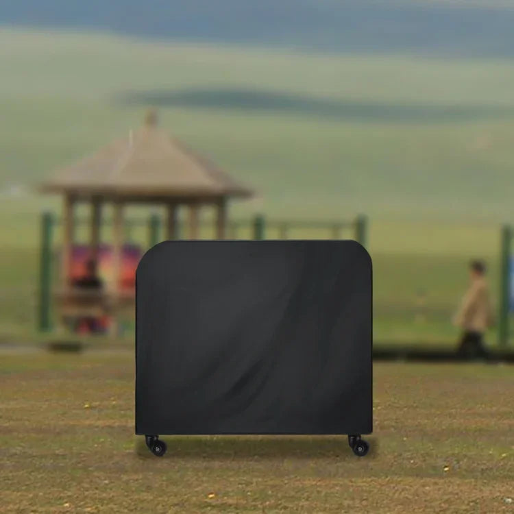 Housse de protection pliante pour barbecue en tissu Oxford 210D, anti-UV, imperméable et anti-poussière, pour barbecue à gaz, charbon de bois ou électrique, taille : 170*61*117cm (noir), taille : 170*61*117cm
