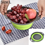 Panier de Rangement de Fruits et Légumes Pliable Créatif Panier de Vidange, L, Taille : 29,5*23,5*10cm, Taille : L