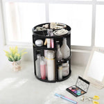Boîte de rangement écologique pour cosmétiques fonctionnelle pivotante à 360 degrés, organisateur de maquillage, Taille : 23 x 31cm