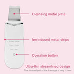 Appareil de Nettoyage Facial par Vibration Ultrasonique 2W, Nettoyeur de Peau Morte, Instrument de Beauté pour le Visage