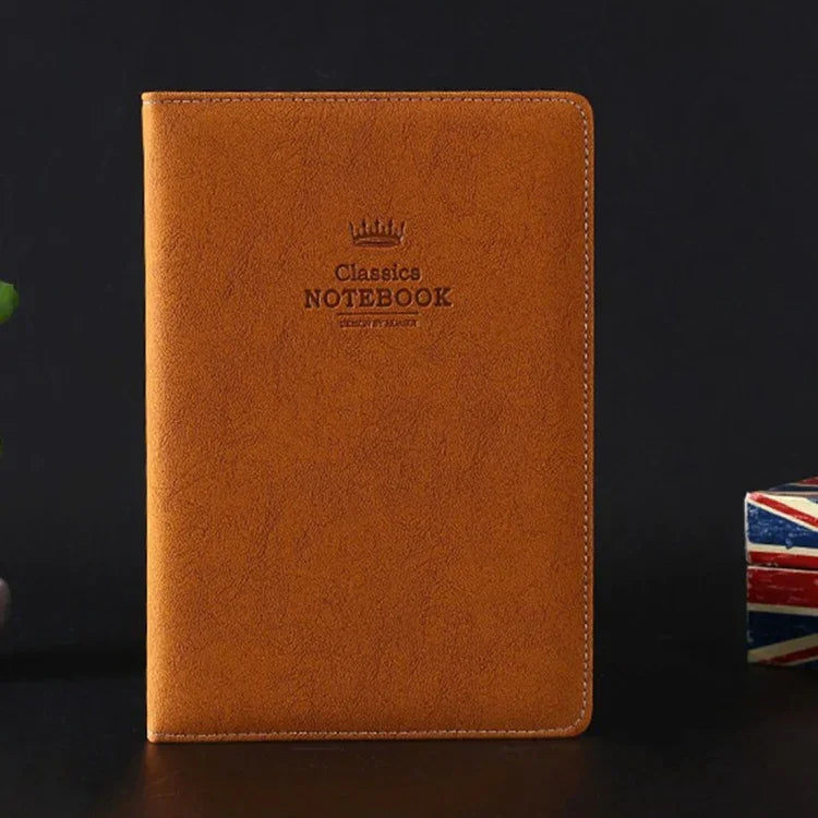 Carnet à couverture souple en cuir A5100 pages, carnet de notes de poche