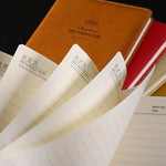 Carnet à couverture souple en cuir A5100 pages, carnet de notes de poche