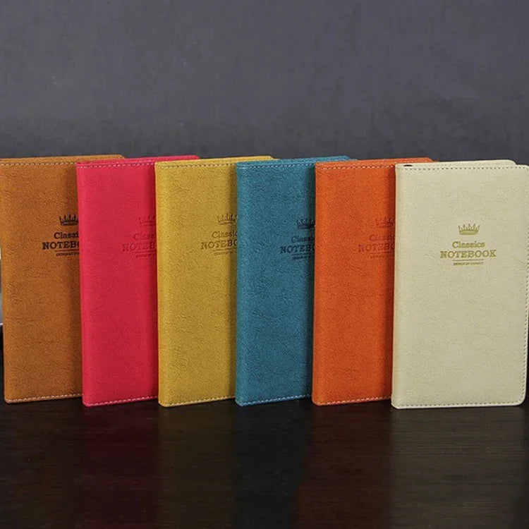 Carnet à couverture souple en cuir A5100 pages, carnet de notes de poche