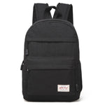 Sac à dos universel multifonction en toile pour ordinateur portable, épaule, sac étudiant pour 13-15 pouces, Taille : 36x25x10cm